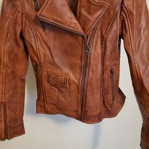Ladies xsmall leather jacket